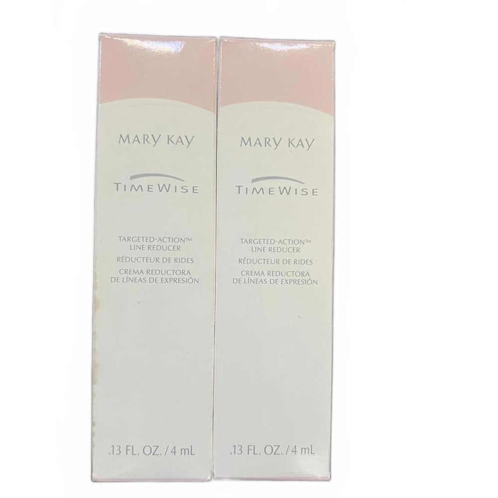 Mary Kay TimeWise Targeted-Action Line Reducer White Set of 2 .13oz 4mL